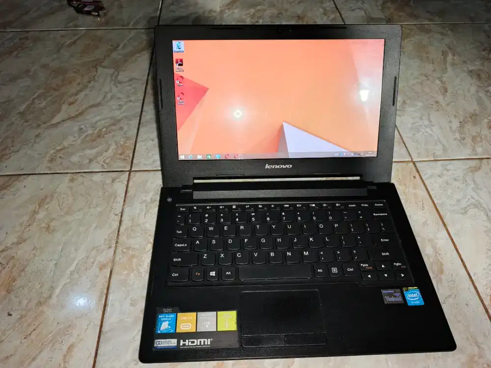 Laptop Murah Lenovo S20 30 Notebook 500GB Mulus Normal