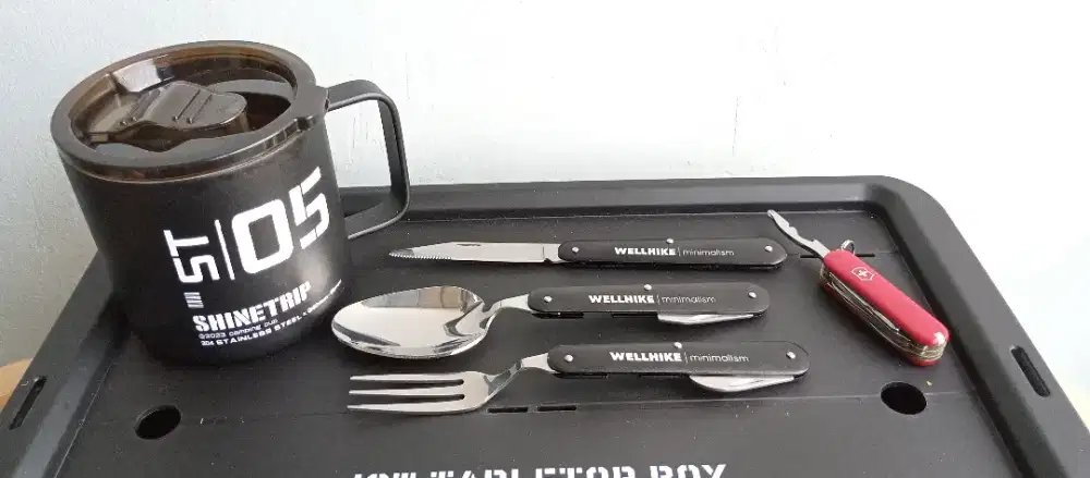 Alat makan SWS untuk camping
