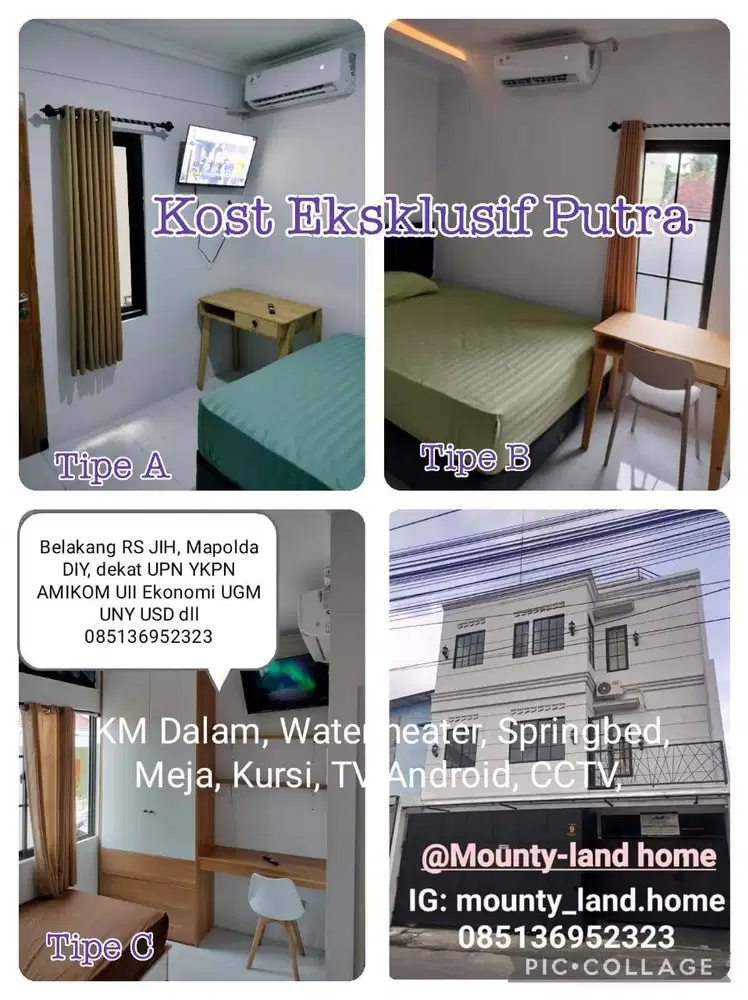 Kost Putra Mounty-land Home
