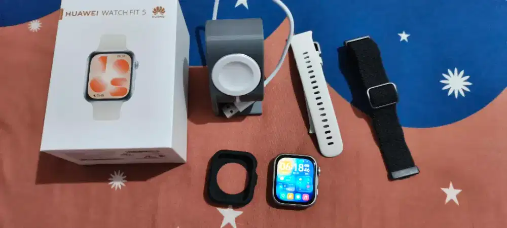 Huawei watch fit 5 like new banyak bonus blm 1 bulan