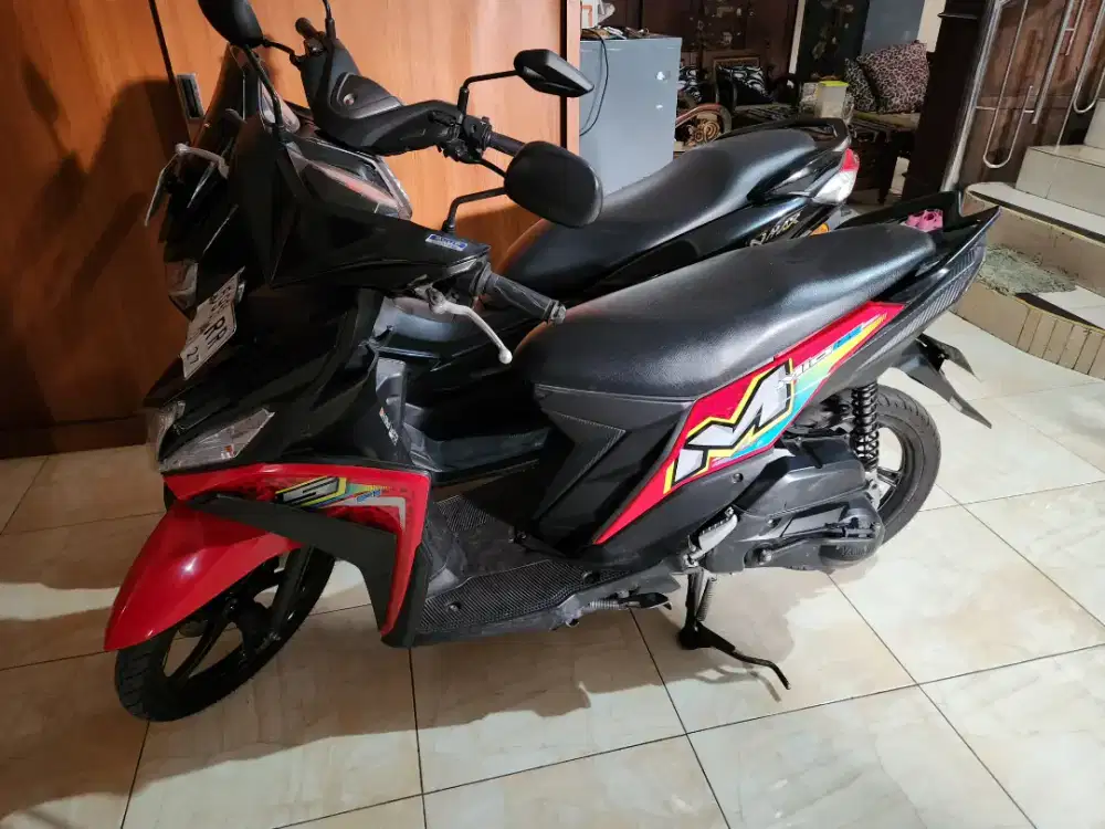 Mio 125cc hitam merah 2022 gbm gandu_baru_motor
