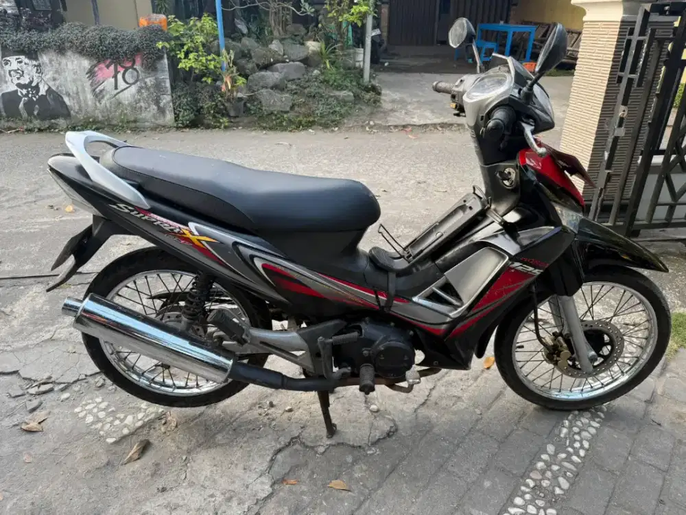 Honda Supra 125 THN 2010 plat AD Klaten