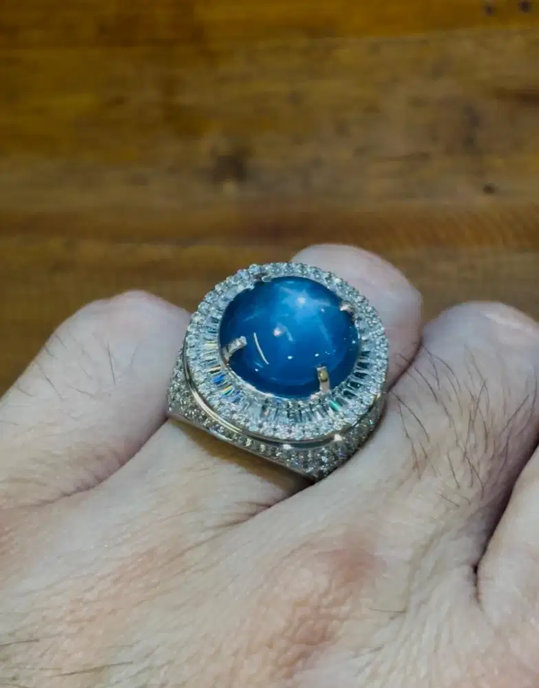 Blue safir srilanka big size