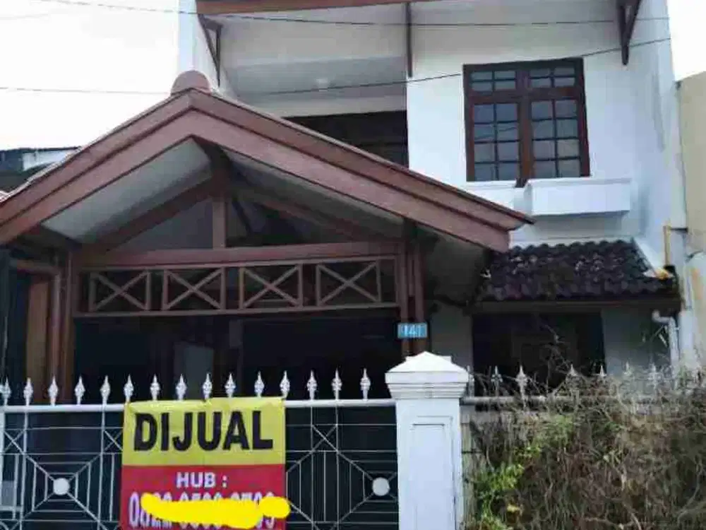 DIJUAL RUMAH SIAP HUNI DI KAWASAN STRATEGIS DUREN SAWIT JAK-TIM