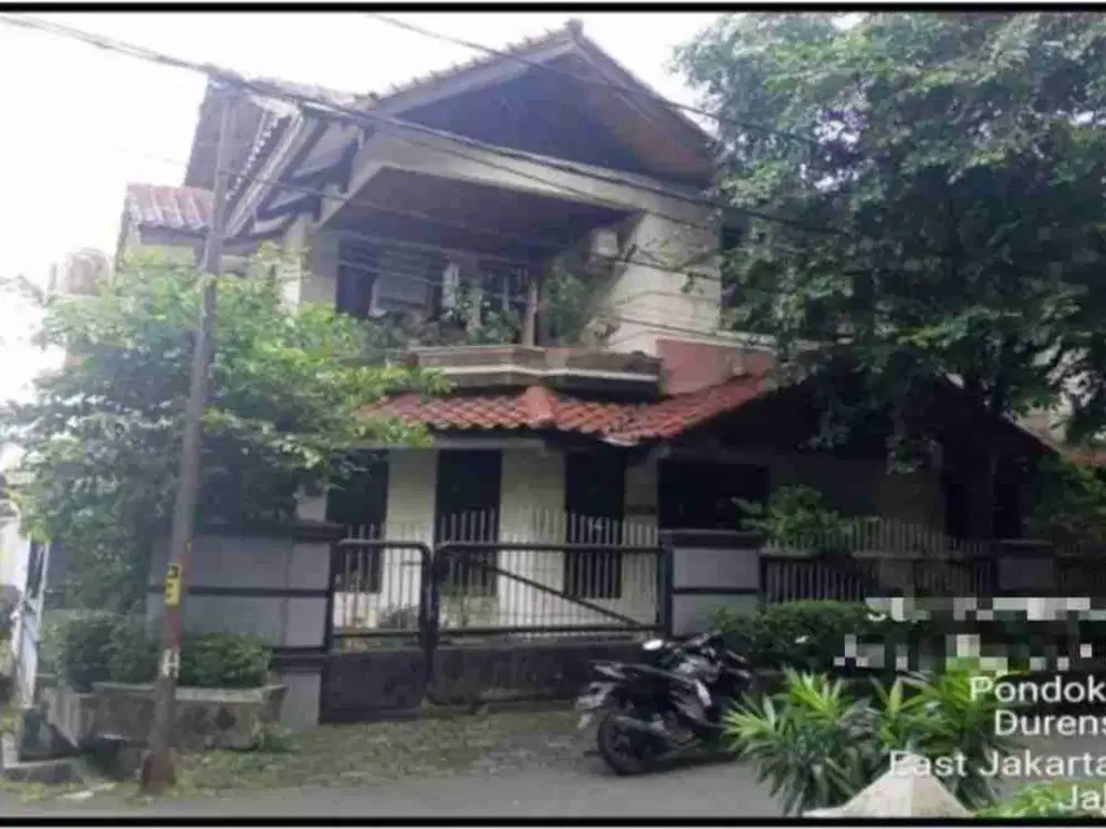 DIJUAL VIA LELANG RUMAH 2 LANTAI PONDOK KOPI