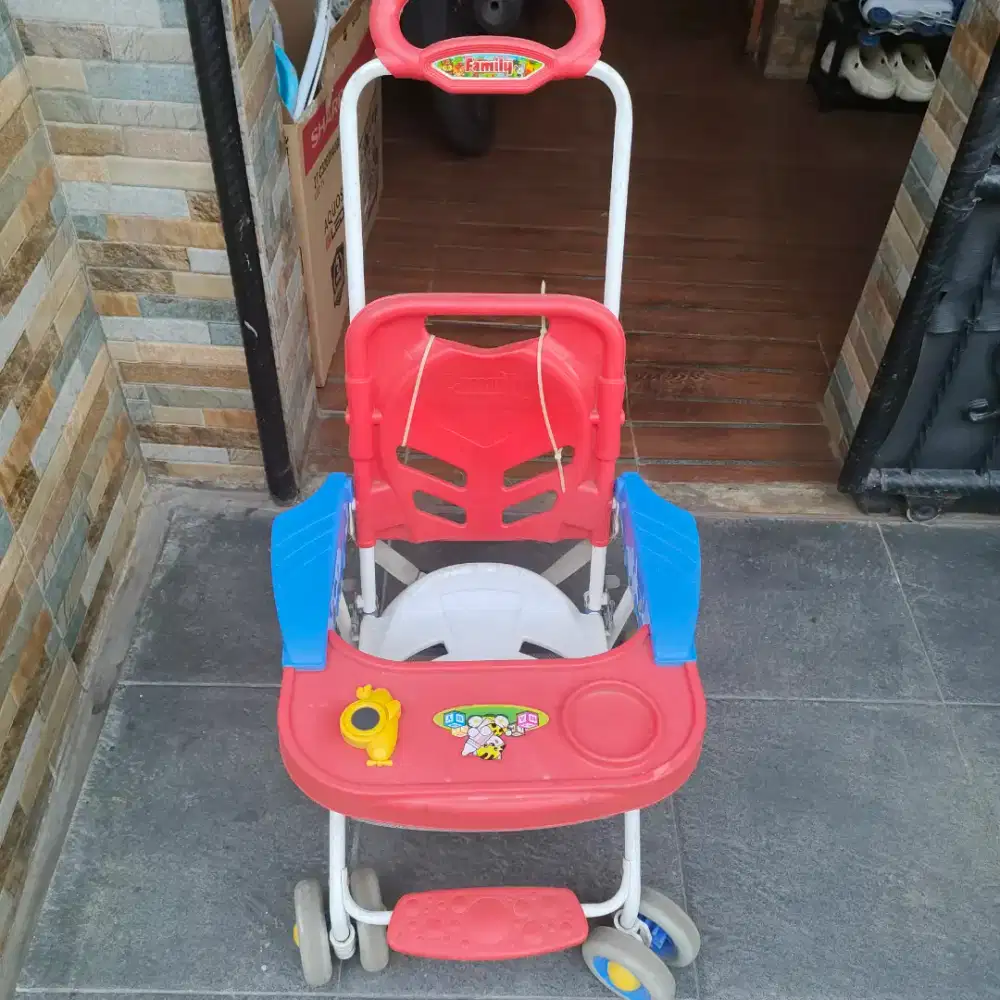 DIJUAL CEPAT STROLLER TEMPAT DUDUK BAYI ANAK BEKAS MULUS CENGKARENG