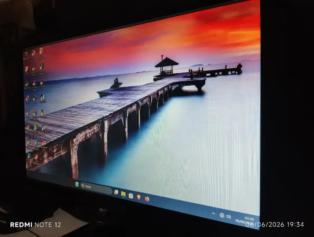 Monitor 19inch no minus