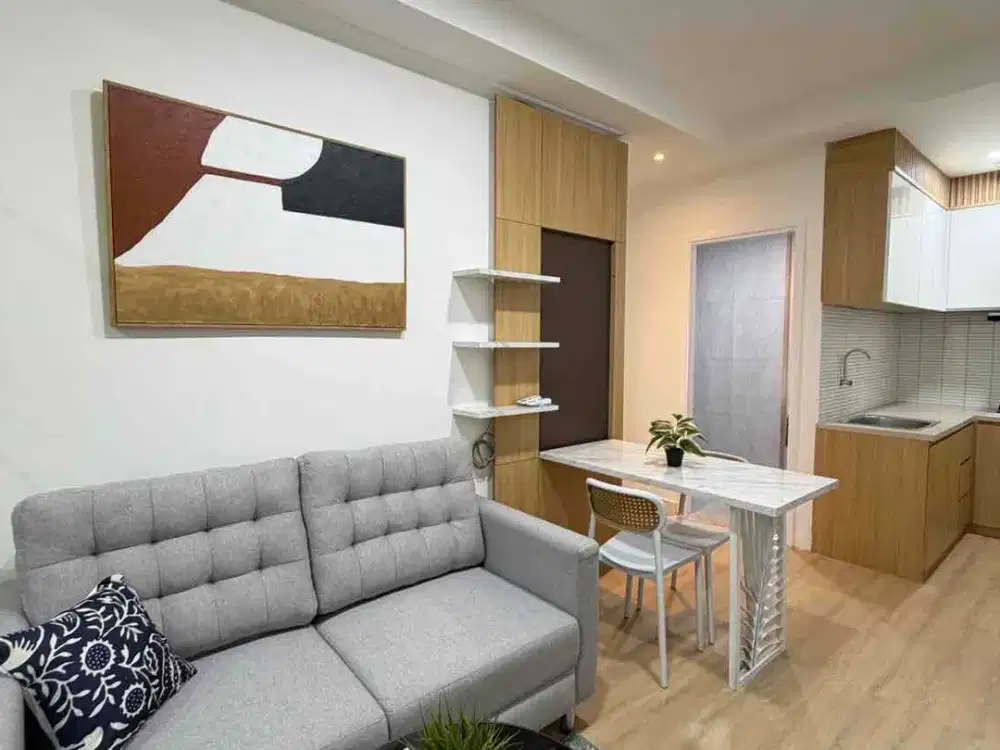 Disewakan 2 Kamar Apartemen City Home Mall Of Indonesia Kelapa Gading Furnish Baru siap pakai