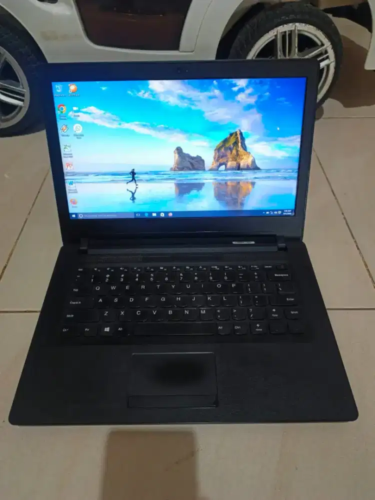 Laptop Lenovo Amd A9-9400 Ram 4gb ddr4 hdd 1000gb siap pake (bs krang)