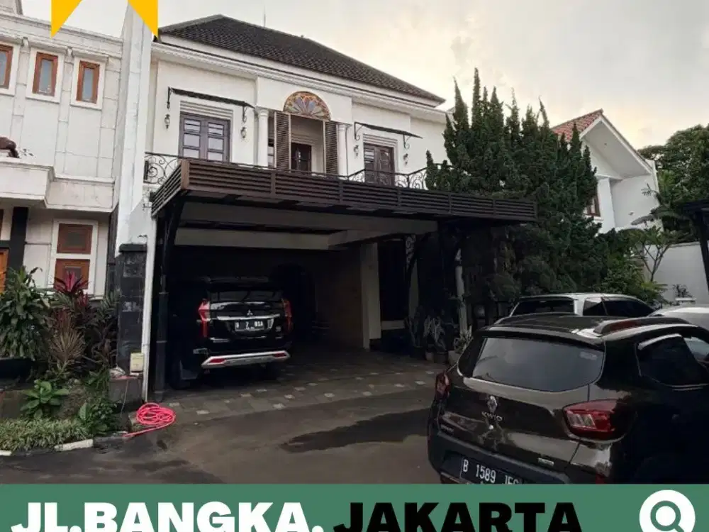 Rumah dijual Murah 2Lt, Semi Furnished, Mampang Prapatan, Jakarta Selatan dekat Kemang