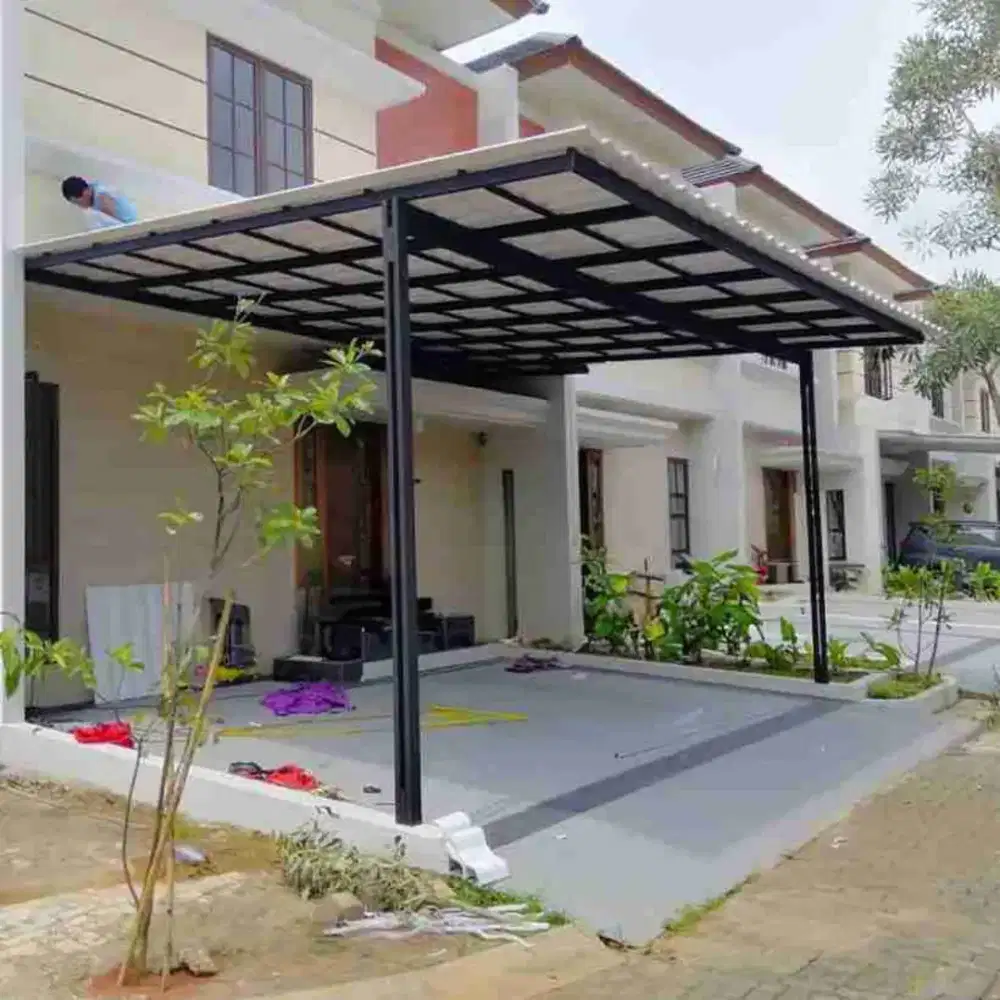 KANOPI CANOPY, KITCHEN SET, RAILING, TANGGA, PAGAR, ATAP BAJA, TRALIS