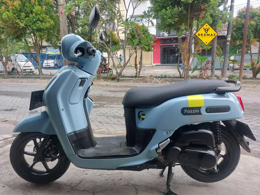 (DP 300 Rb)‼️ Yamaha Fazzio Neo Biru 2023 Cash, Kredit & Tukar Tambah