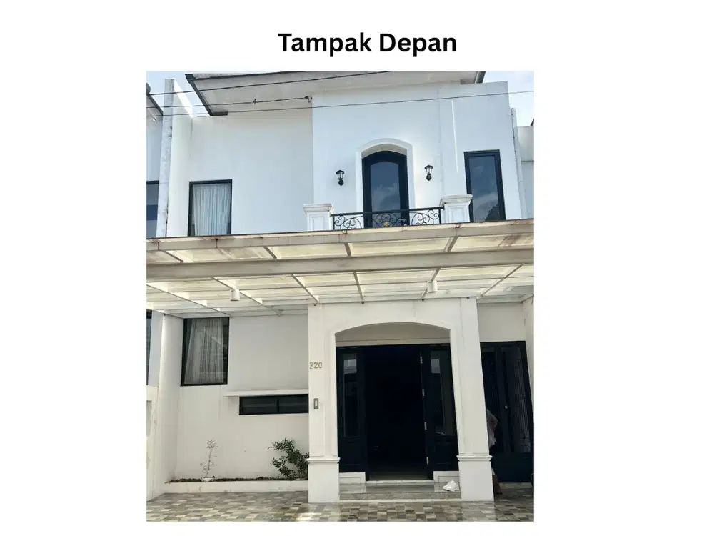 RUMAH NYAMAN DISEWAKAN DEPAN PINTU TOL, JALANAN LEBAR KT 3+1 KM 3+1