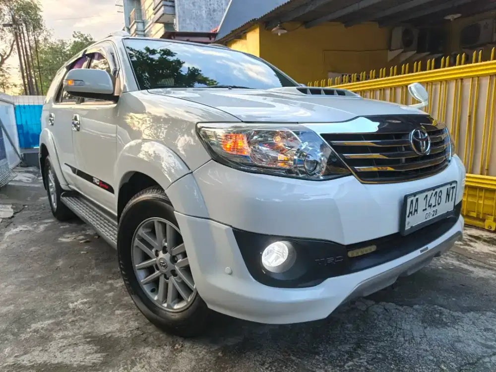 LOW KM FORTUNER VNT TRD 2013 MATIC DIESEL ISTIMEWA MULUS ORISINIL