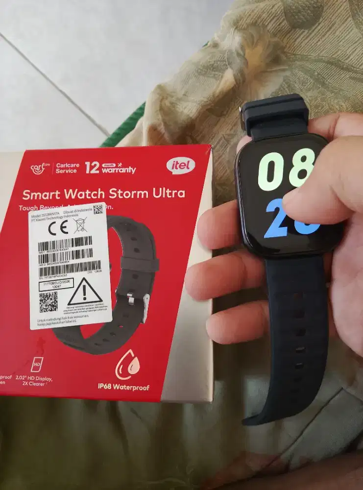 Smart wacth itel stom ultra