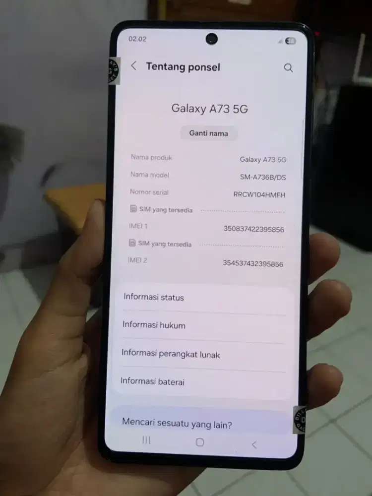 Samsung A73 5G 8/258Gb SEIN