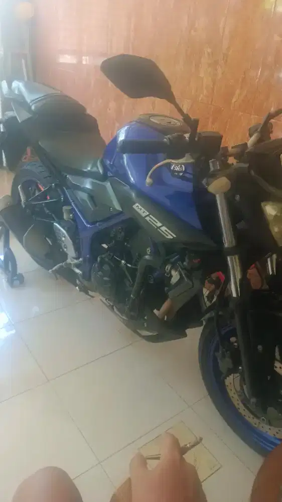 MT 25 biru , siap pakai tahun 2018