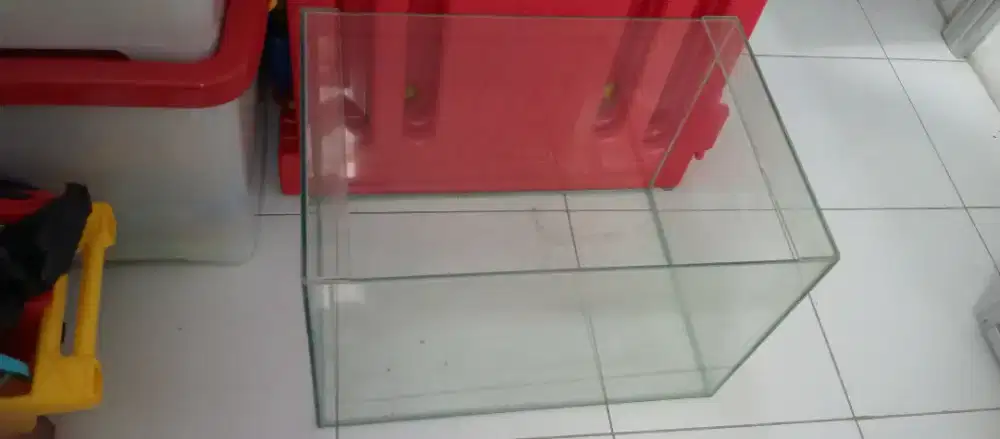 Akuarium 60*40 kaca bening