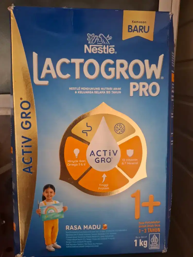 Susu Lactagrow 1-3tahun 1kg 5 pack
