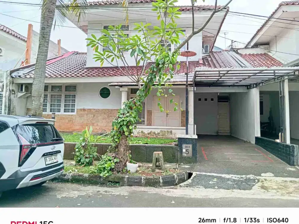 Disewakan Cluster River Park Bintaro Jaya Sektor 8