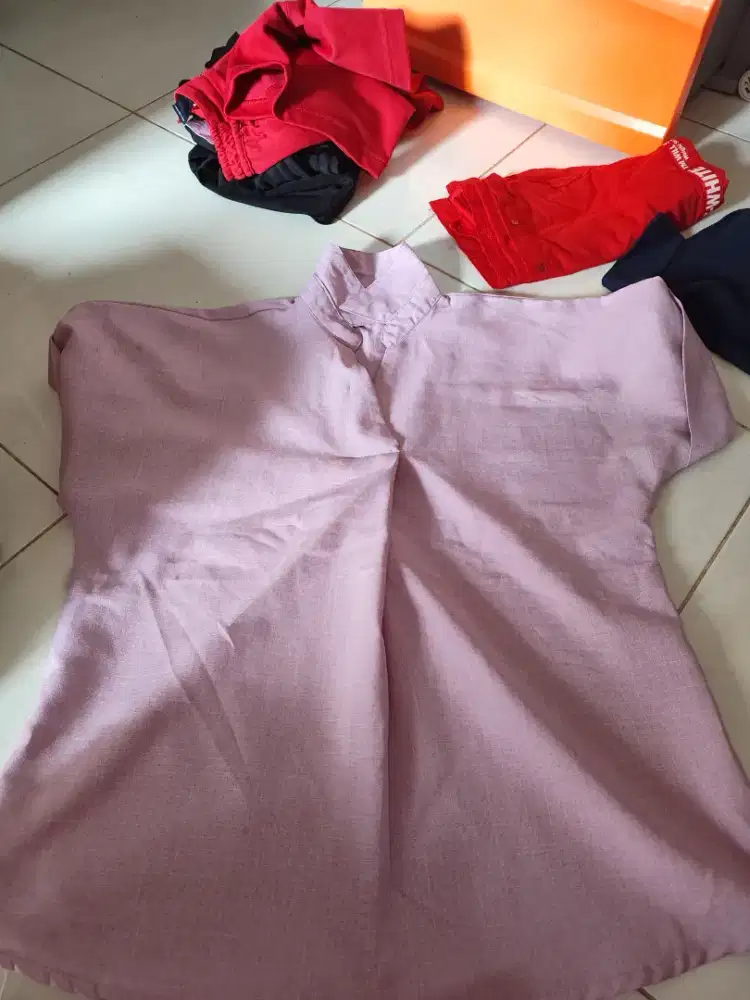 Kemeja ungu ld 110