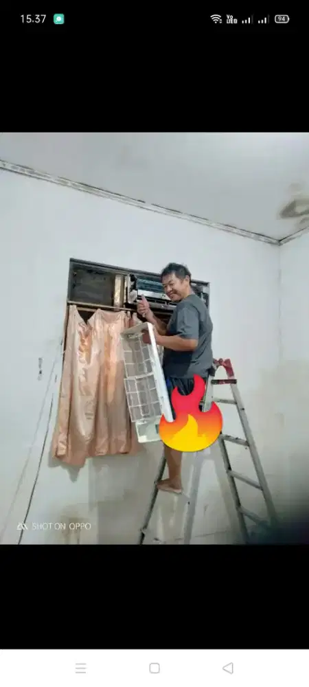 Jasa servis AC kulkas mesin cuci kompa air dll