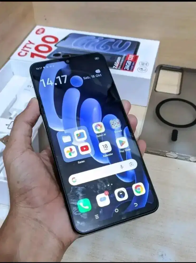 Itel City100 8/128 Fullset Grs