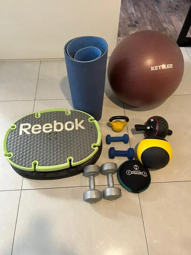 Peralatan gym untuk di rumah