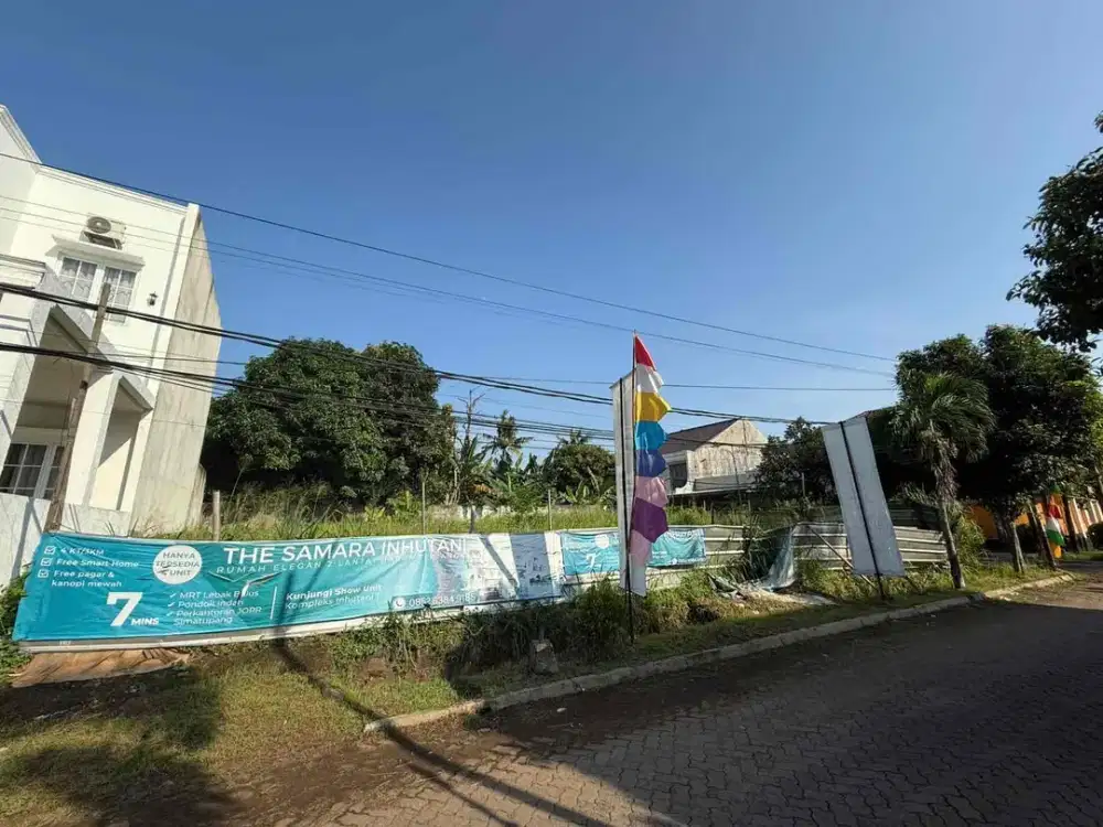 kavling komplek inhutani 6x19 jual murah aja