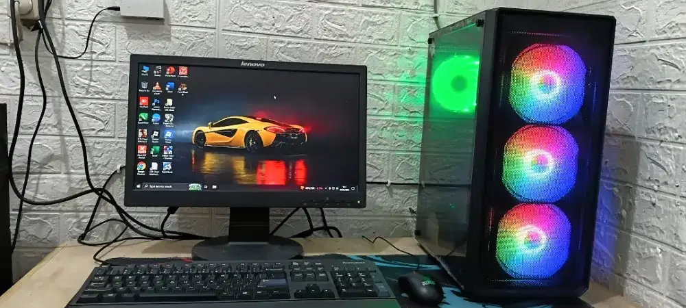 Komputer Lengkap Office Design Gaming Siap Pakai