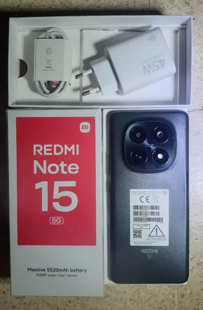 xiaomi Redmi Note 15 5G 8/256gb bukan HTC Xperia ZTE