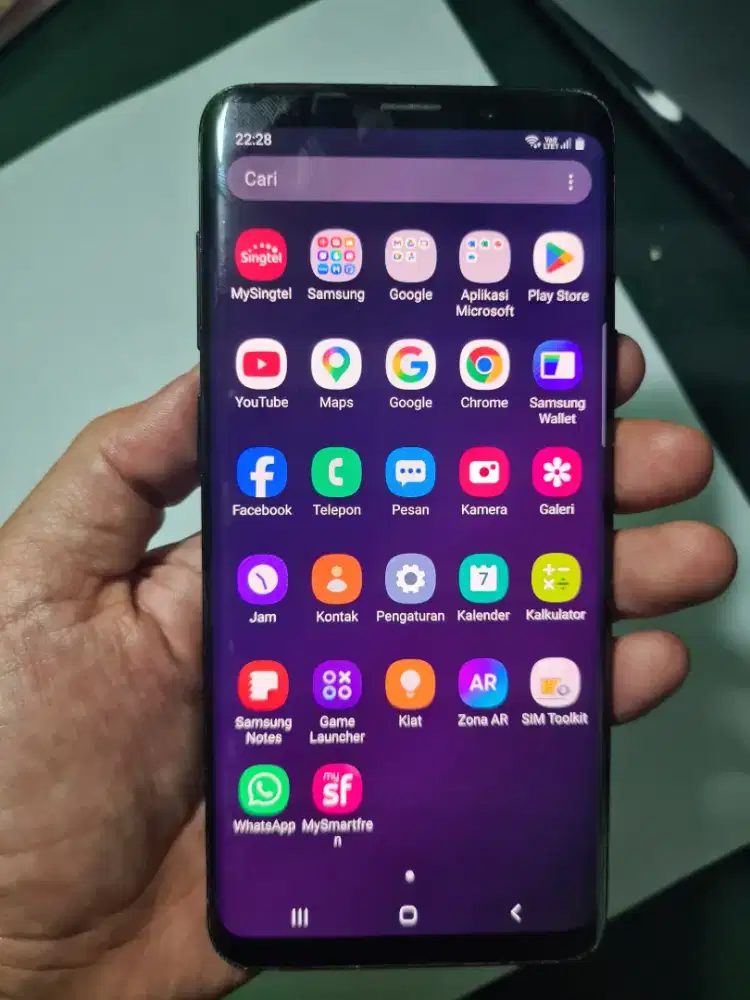 Jual samsung S9 plus 256
