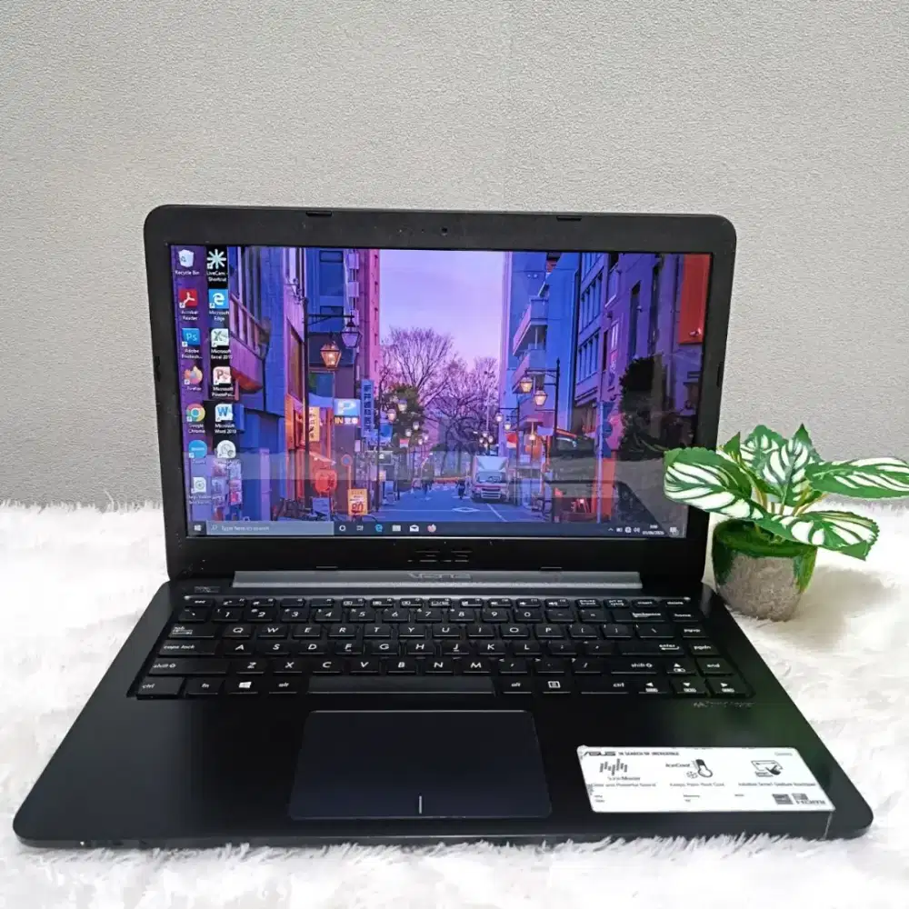 LAPTOP MURAH ASUS E402YA AMD E2 7015u RAM 4GB HDD 500GB LAYAR 14.0 INC