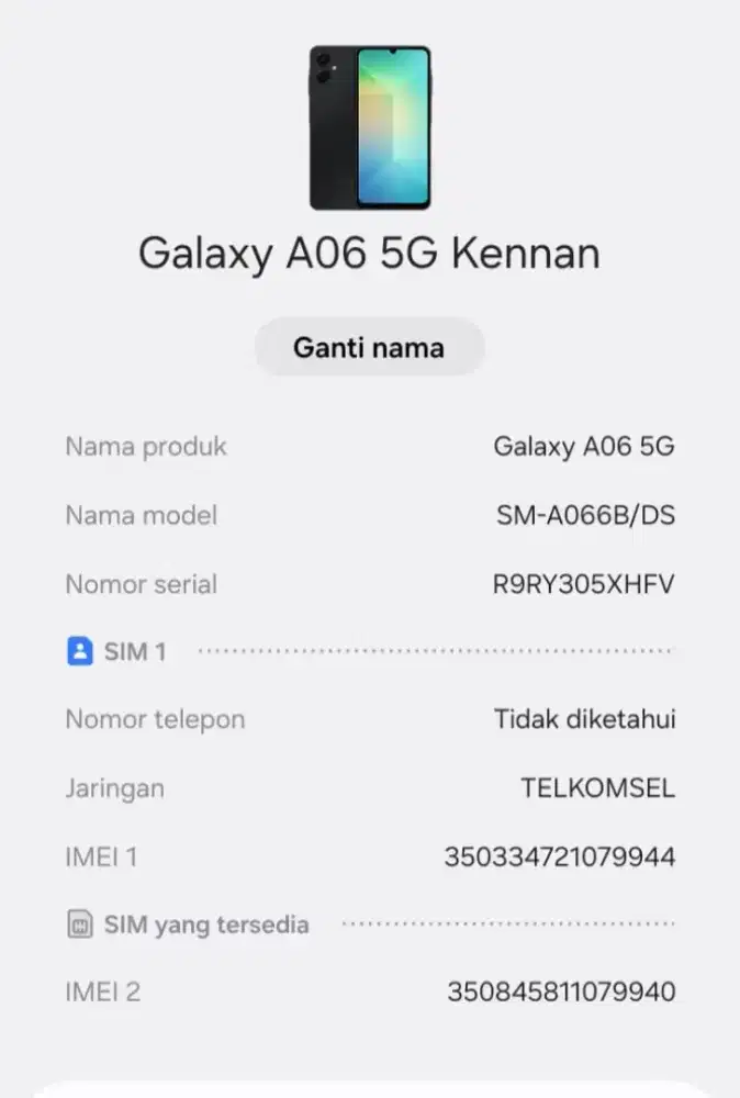 Samsung A06 5G Masih Sangat Bagus