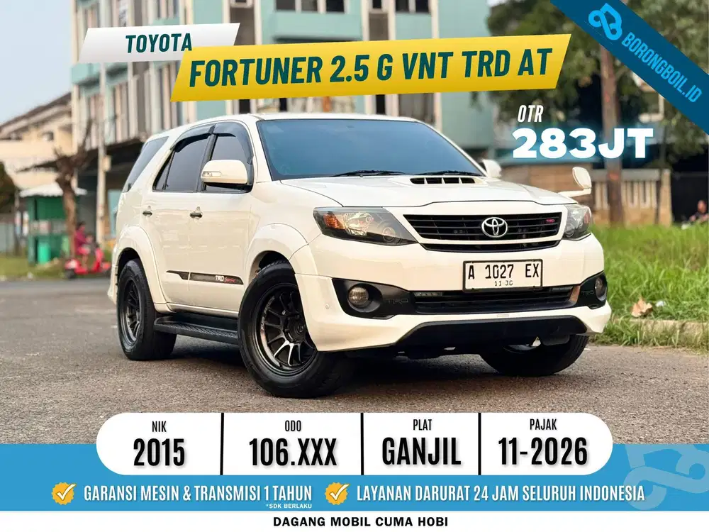DIESEL! FORTUNER 2.5 G VNT TRD SPORTIVO AT 2015