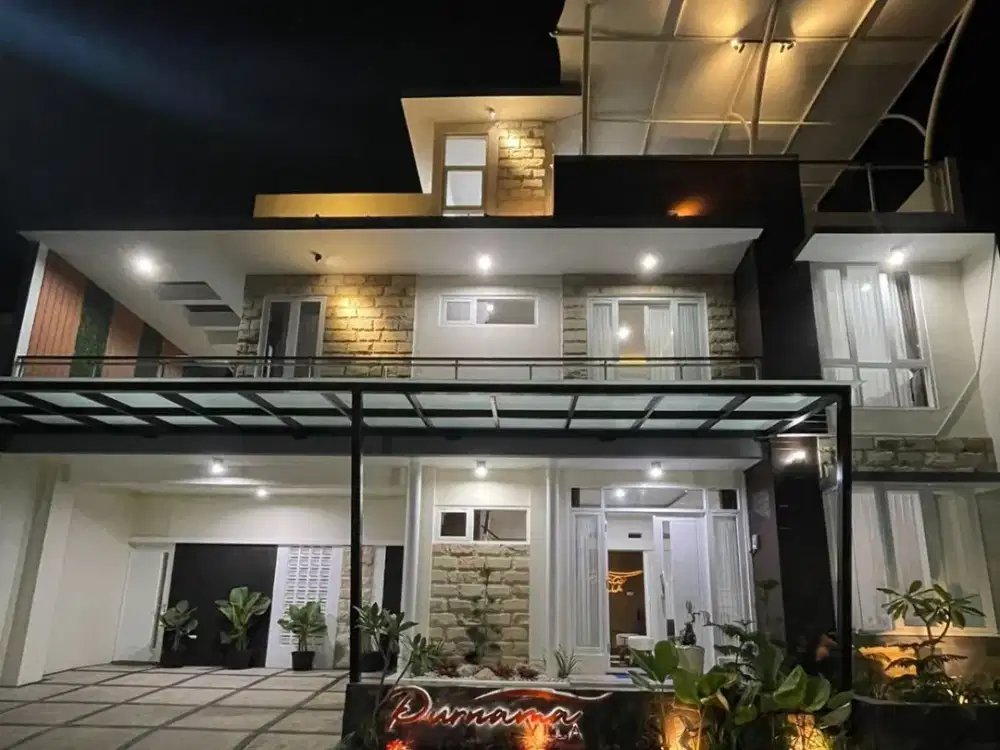 Villa strategis dengan view istimewa atas wisata BNS