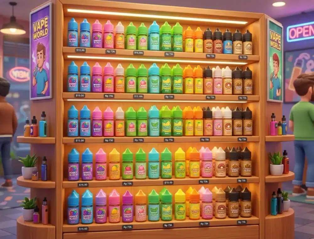 Dicari wanita, jaga toko (vapestore)