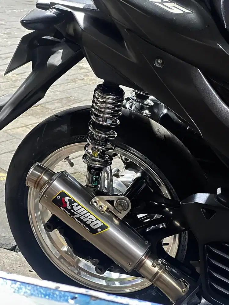 jual knalpot shijiro aerox new
