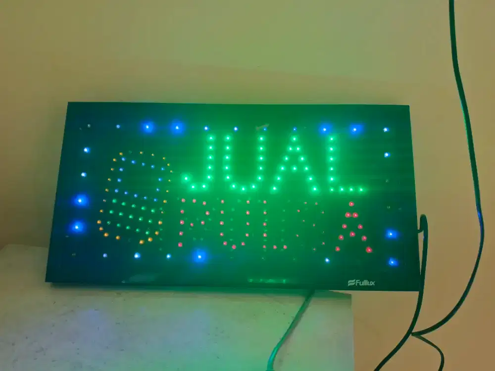 Papan Iklan LED Jual Pulsa+Logo Hp
