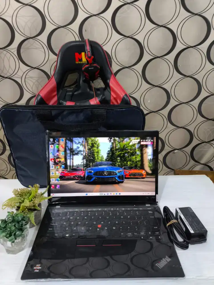 Lenovo Thinkpad X395-Pro Slim Black Edition MULUS [RAM 8GB/SSD 256Gb]