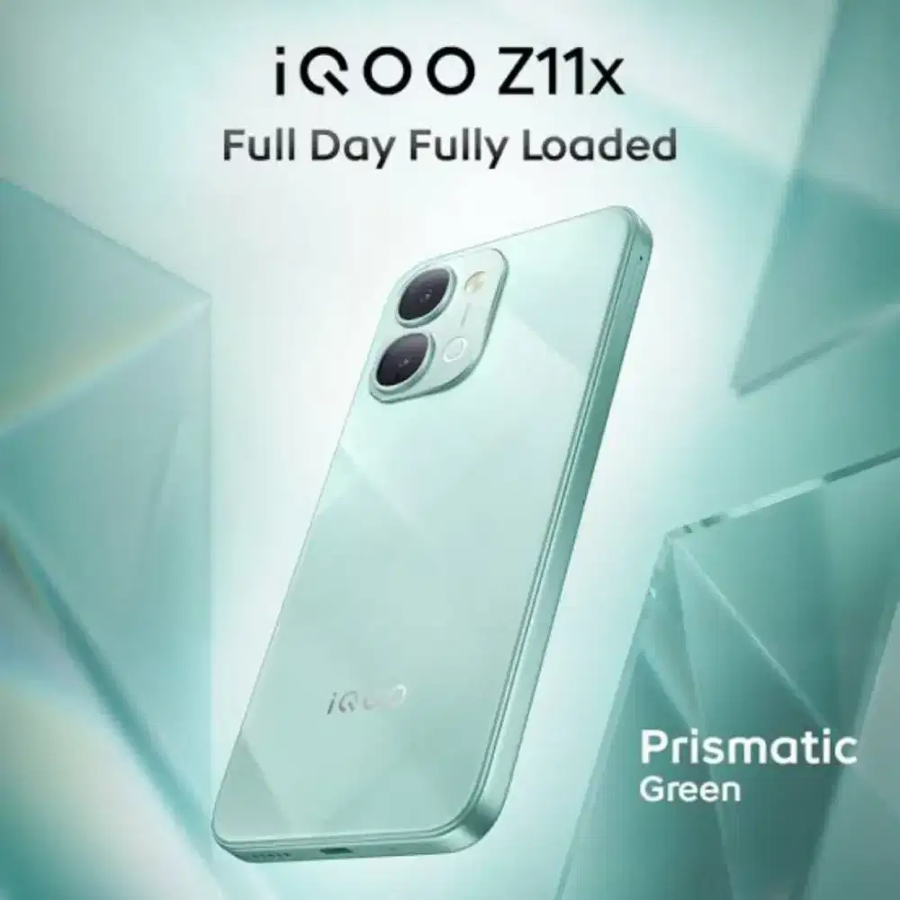 iQOO Z11x 8/256GB Silver & Black - GARANSI VIVO INDONESIA