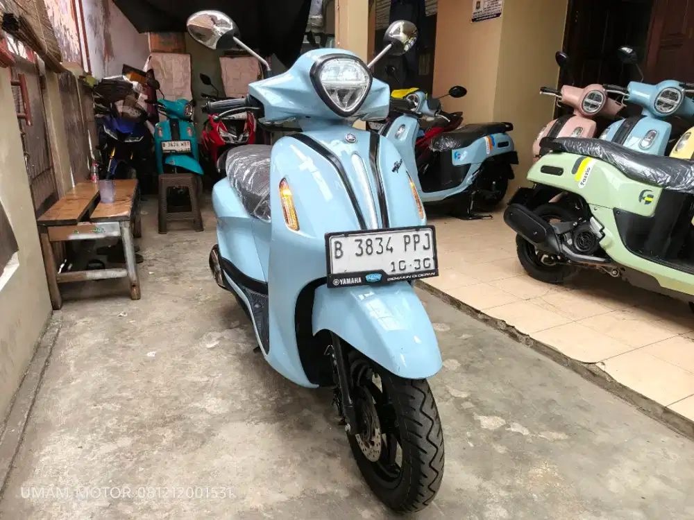 KM 5K YAMAHA GRAND FILANO 2025 BLN 10 BS TT 2024 DI CILEDUG HARGA PAS