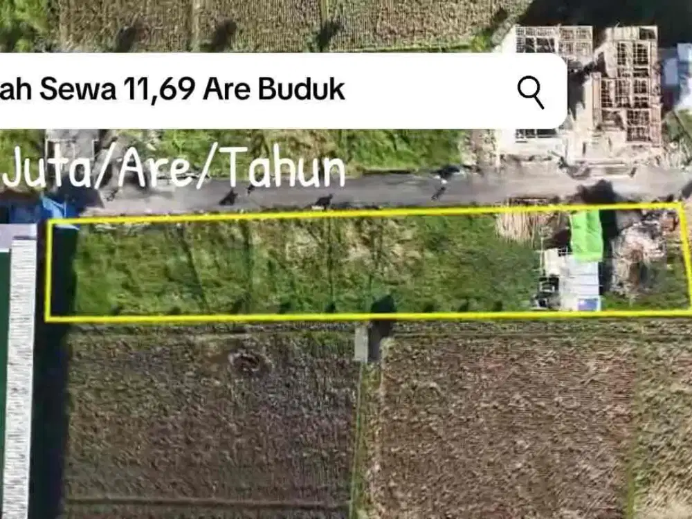SALE LEASEHOLD TANAH 11,69 Are Buduk