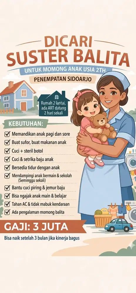 Suster Balita - Majikan Langsung