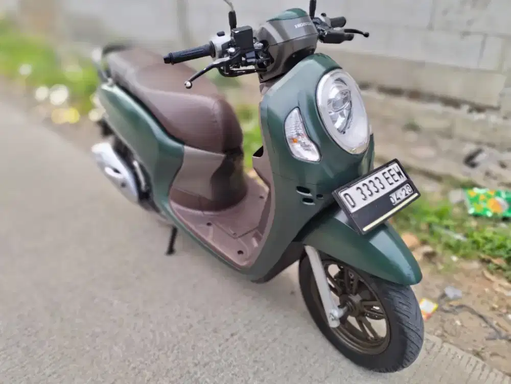 ODO 19K, Honda Scoopy Prestige Keyless 2023, Nopol Cantik