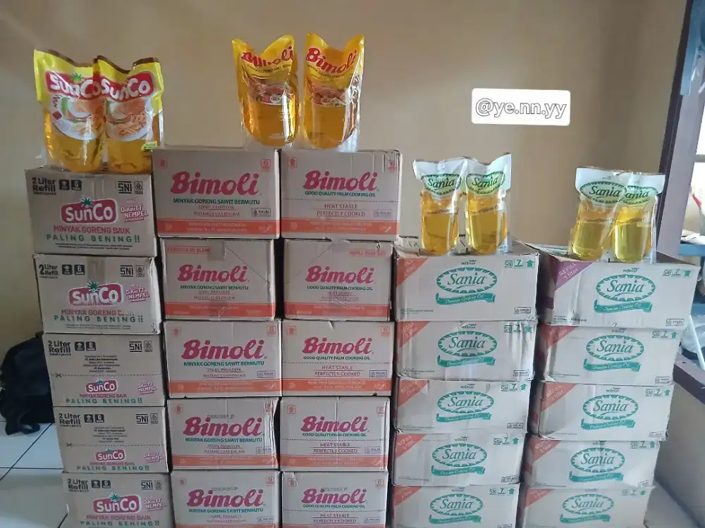Minyak Goreng Sunco Sania Bimoli