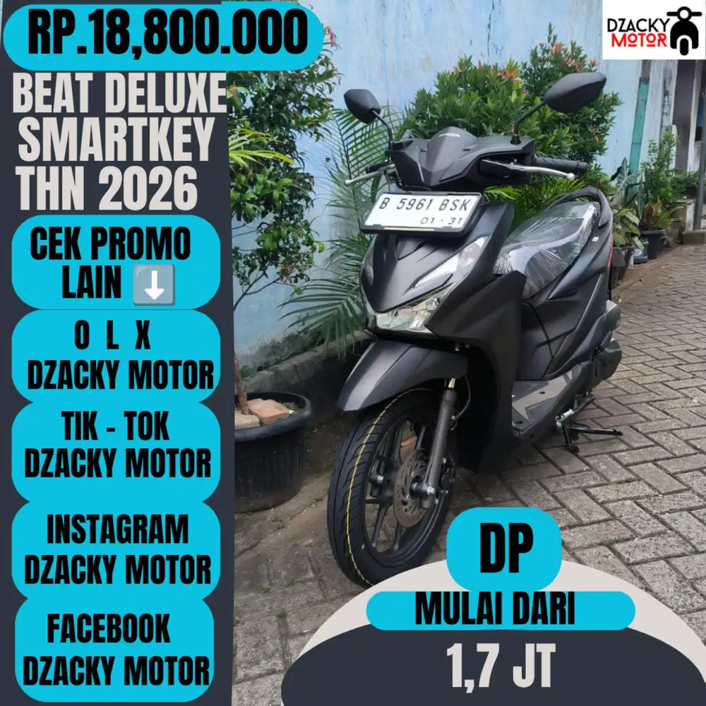 BEAT DELUXE SMARTKEY THN 2026 SECOND LIKE NEW