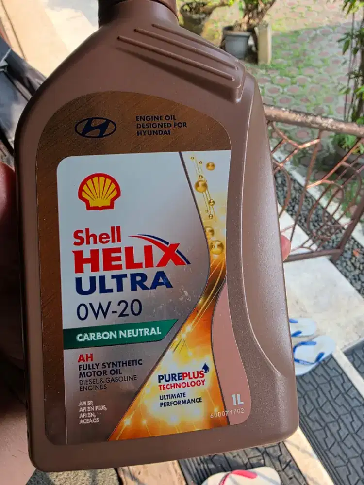 Oli Shell Helix Ultra 0W-20