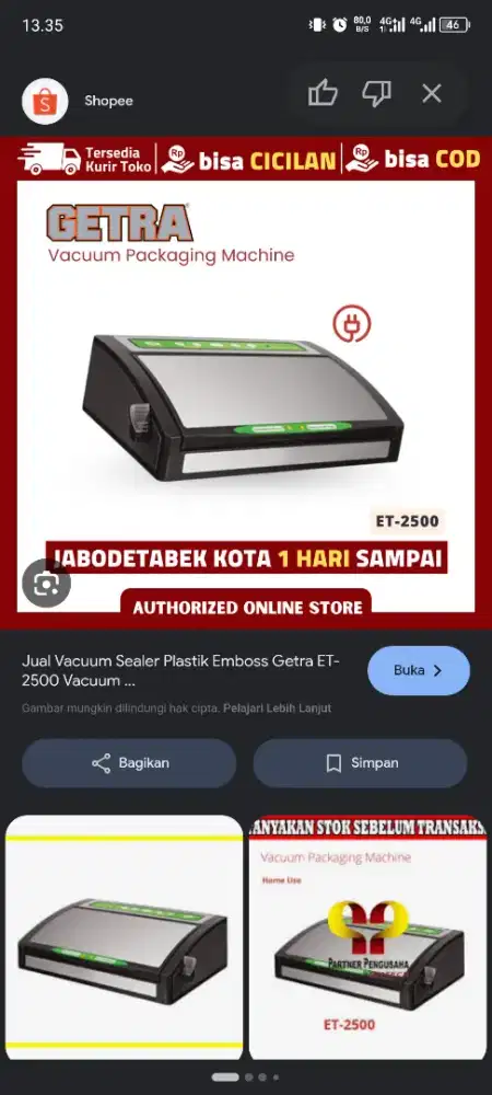 Getra Vacum & Sealer