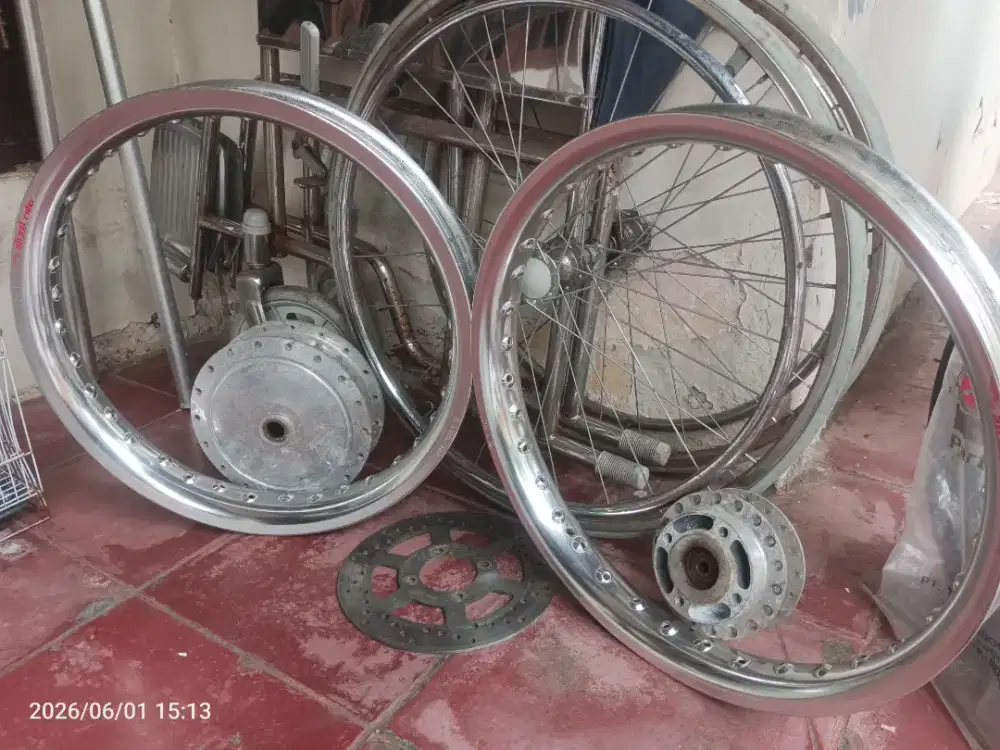Jual velg ring 17 oval